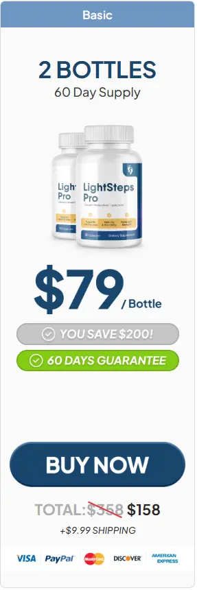LightSteps Pro 2-Bottle Price